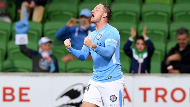 Ross McCormack scored 14 goals in 17 appearances for Melbourne City last season. Picture: AAP Image