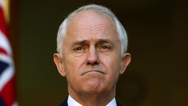 PM Malcolm Turnbull is “trying to recapture votes by acknowledging Australian values”, Piers Akerman writes. Picture: Kym Smith