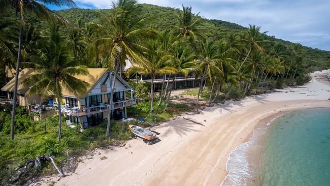 Brampton Island Resort has been left to decay. Picture: Supplied