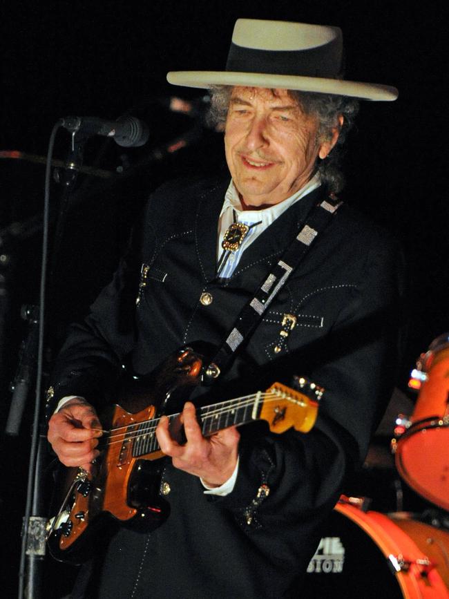 Bob Dylan at Bluesfest in 2011. Picture: AFP