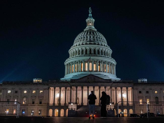 WASHINGTON, DC - DECEMBER 20: The dome of the U.S. Capitol is seen on December 20, 2024 in Washington, DC. The House approved a stopgap funding bill Friday to avert a government shutdown, extending funding into mid-March and including disaster relief, but omitting a debt ceiling suspension sought by President-elect Donald J. Trump after Republican opposition.   Kent Nishimura/Getty Images/AFP (Photo by Kent Nishimura / GETTY IMAGES NORTH AMERICA / Getty Images via AFP)