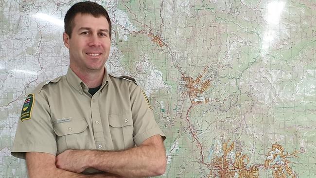 Alberta Agriculture and Forestry Plan Section Chief, Ed Trenchard, is in NSW assisting the Rural Fire Service for 38 days, departing on January 25. Picture: Isabell Petrinic