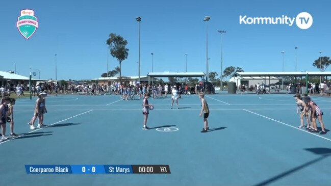 Replay: Netball Queensland Primary School Cup- Development Playoffs - Coorparoo State School Black v St Mary's Catholic PS Bundaberg