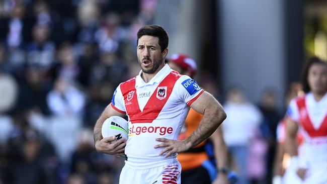 Ben Hunt’s unhappy time with the Dragons has come to an end. Photo: NRL Photos