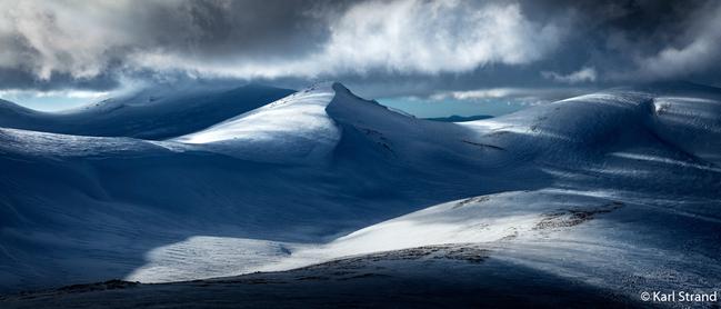 Landscape Runner-Up by Karl Strand, New South Wales. ‘The Main Range’ Kosciuszko National Park.