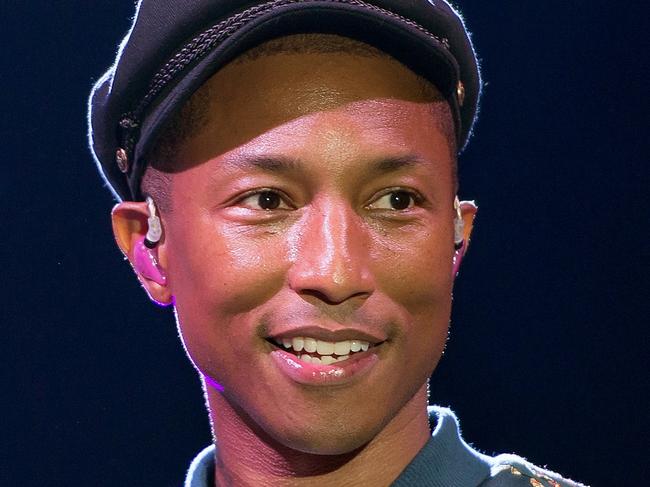 RIVERHEAD, NY - AUGUST 04: Pharrell Williams performs during day one of the 2015 FOLD Festival at Martha Clara Vineyards on August 4, 2015 in Riverhead, New York. (Photo by Mike Pont/Getty Images)