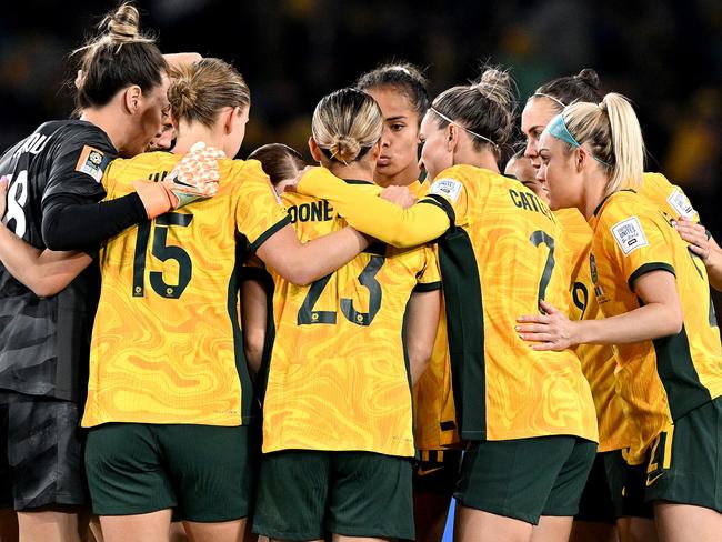 The Matildas may have to change their tactics. Picture: Bradley Kanaris/Getty Images