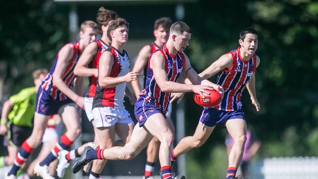 QAFL Wilson Grange V Morningside in Saturday’s round 4 clash. Photo Steve Archer