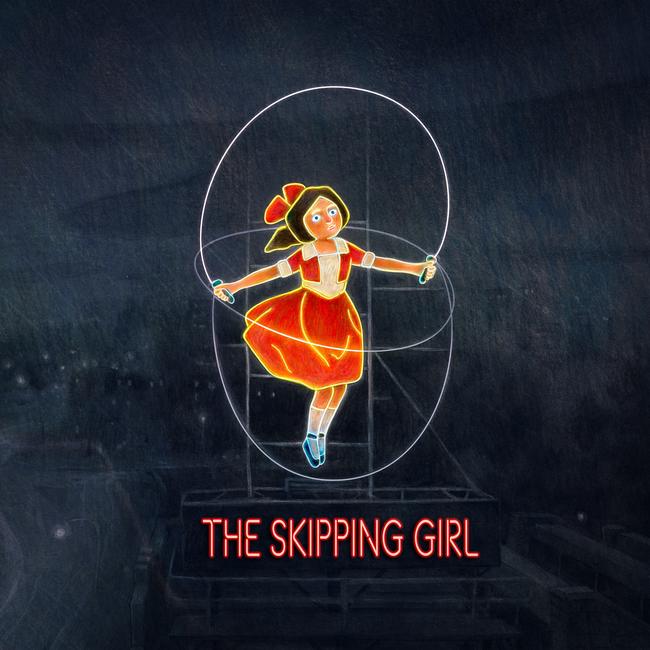 Artwork for Nic Cester’s album The Skipping Girl.