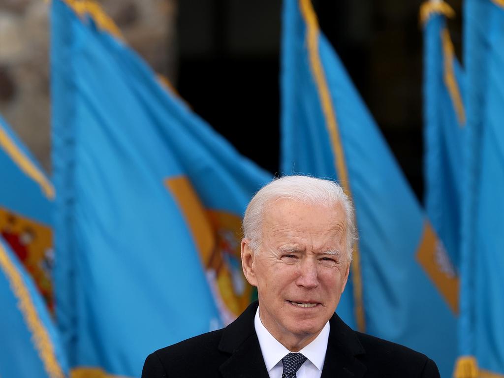 Joe Biden has set out an ambitious agenda for his first day in office. Picture: AFP