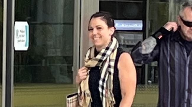 Felicity Loiterton avoided further jail time when she was sentenced over a raft of drug and weapons offences at the ACT Magistrates Court. Picture: Julia Kanapathippillai