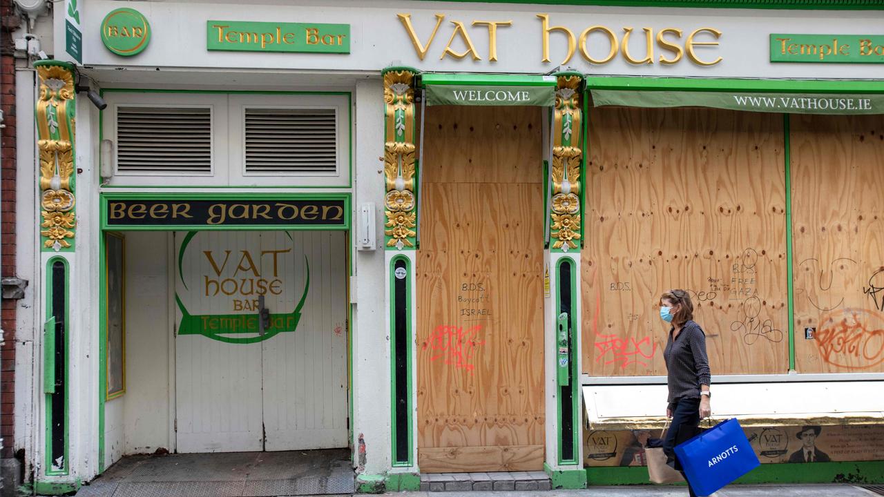 Ireland has been forced back into lockdown. Picture: Paul Faith/AFP