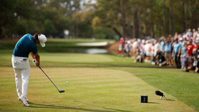 Min Woo Lee will return to the Masters. Picture: Jared C. Tilton / Getty Images North America / Getty Images via AFP