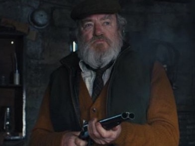 Albert Finney as Kincade in James Bond movie Skyfall. Picture: Supplied