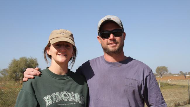 Nicole and Rhys Baxter from Kojonup, WA. Picture: Gera Kazakov
