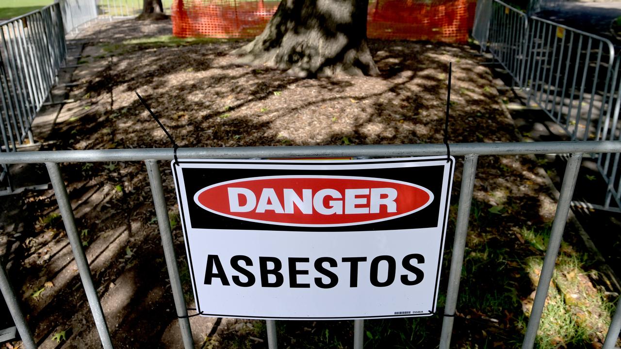 Asbestos has been found at 47 sites across Sydney since it was first discovered at Rozelle Parklands on January 10. Picture: NCA NewsWire/ Jeremy Piper