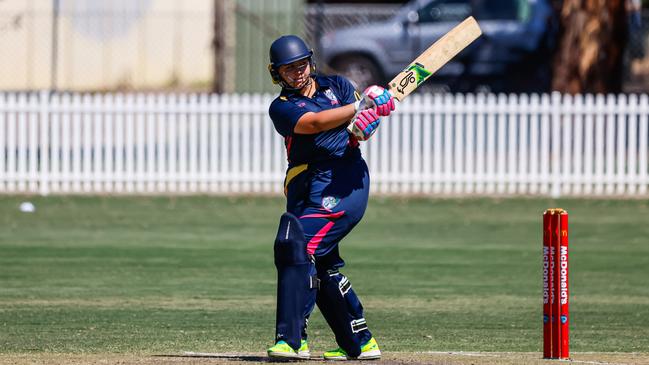 Megan Collihole was crucial in her side’s round two win. Picture: Peter Yandle - My Action Images