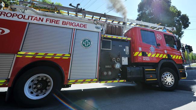 Fire crews have put out a CBD fire and are working to ventilate the building.