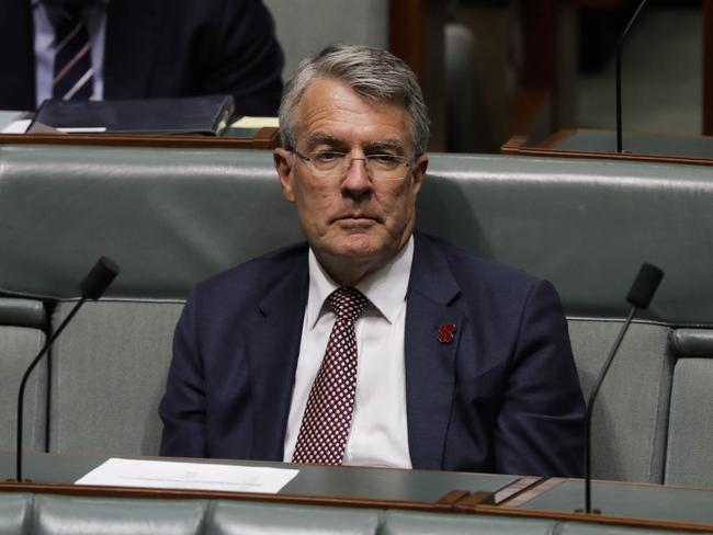 Labor MP Mark Dreyfus during Question Time in the House of Representatives at Parliament House in Canberra. Picture by Sean Davey.