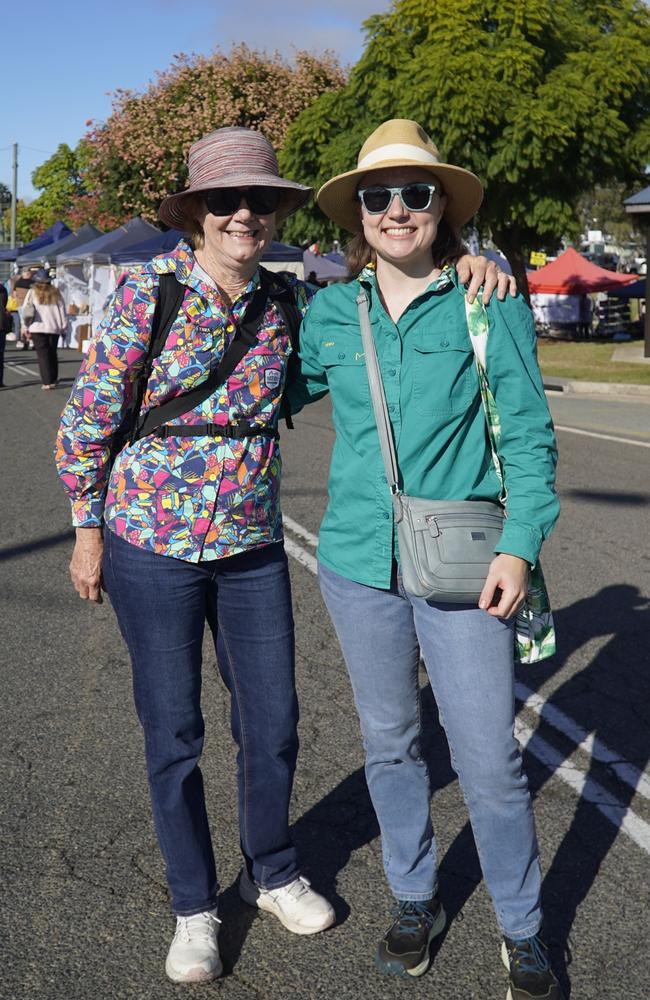 Ashleigh and Susan Mason at the Goomeri Pumpkin Festival 2024