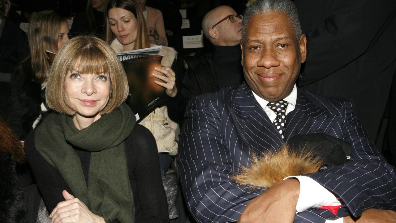 Former friend and colleague Andre Leon Talley (right) slams Wintour in his new book.