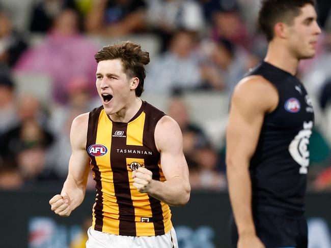 The Hawks are moving to lock away Josh Ward. Picture: Getty Images