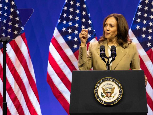 Kamala Harris was a prosecutor and Attorney-General in California. Picture: AFP