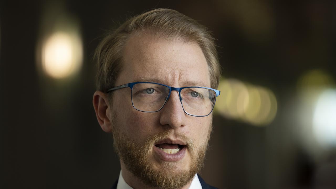 Senator James Paterson said Mr Albanese had to ‘take action’ against Senator Payman. Picture: NCA NewsWire / Martin Ollman