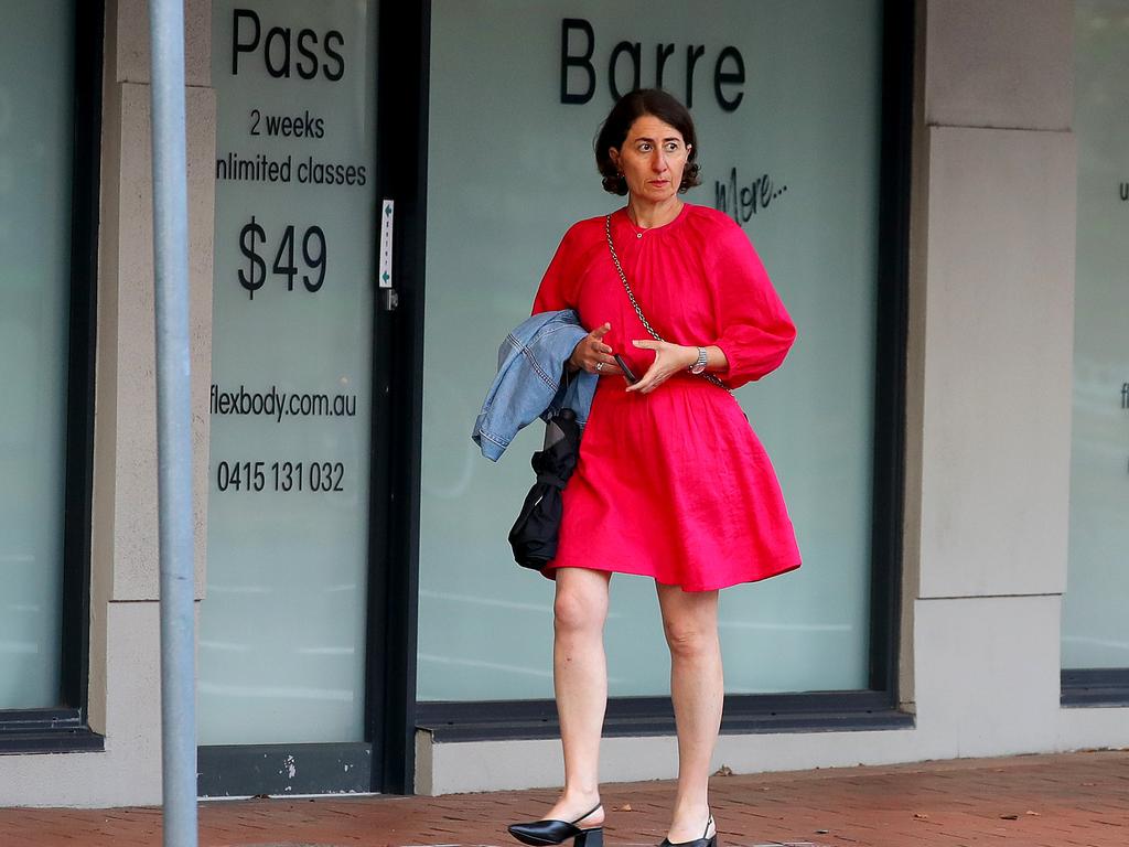 Former NSW Premier Gladys Berejiklian resigned after ICAC announced it was investigating her. Picture: Toby Zerna