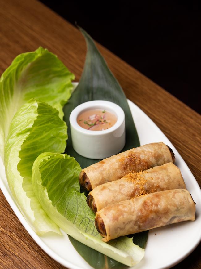 Thai Room spring rolls. Picture: Supplied