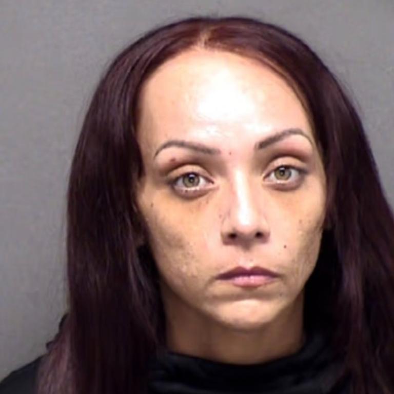 Texas woman Priscilla Ann Salais, 37, was arrested on two counts of child endangerment. Picture: Bexar County Jail