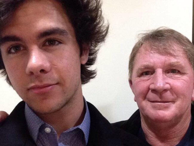 Shane Rose and former senior NSW Ambulance officer Ronald Willoughby (right), in Bourke