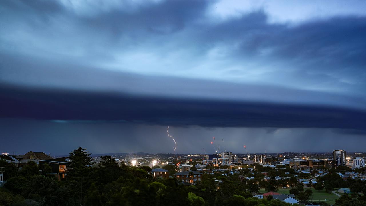 It’s been a wild night for Sydney residents. Picture: Roni Bintang/Getty Images