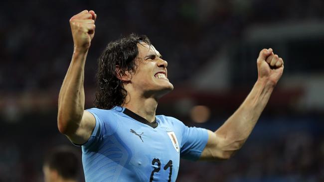 Edinson Cavani. (Photo by Richard Heathcote/Getty Images)