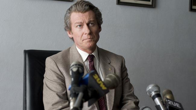 Richard Roxburgh as Bob Hawke in the 2010 telemovie, Hawke.