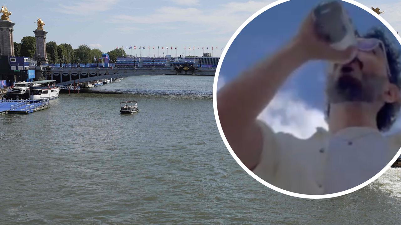 In-Seine: Sydney inventor’s brave stunt at filthy French river