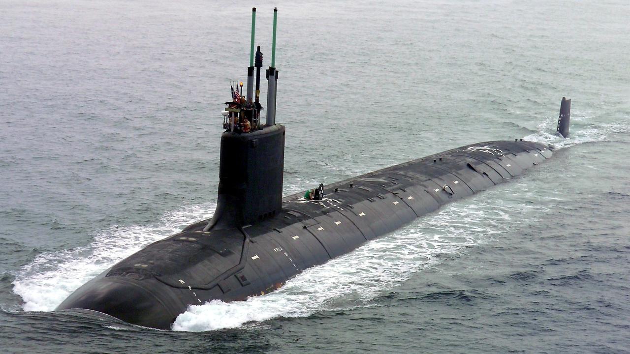 The US Navy’s nuclear-powered attack submarine PCU Virginia (SSN 774). Picture: US Navy/General Dynamics Electric Boat