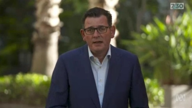 Daniel Andrews to bring in more restrictions if cases continue to rise in Victoria (ABC 7.30)