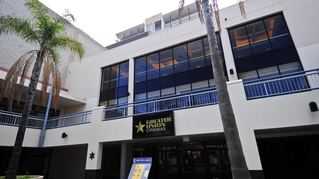 A movie buff’s delight ... the Greater Union Cinema boasted five screens.