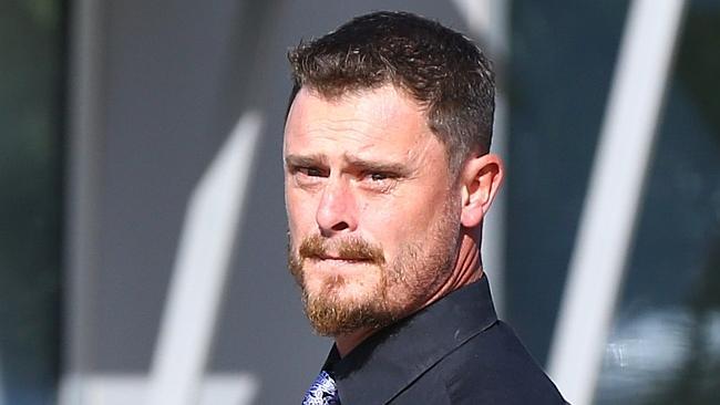 Mark Darren Burns outside court. Picture: Tait Schmaal.