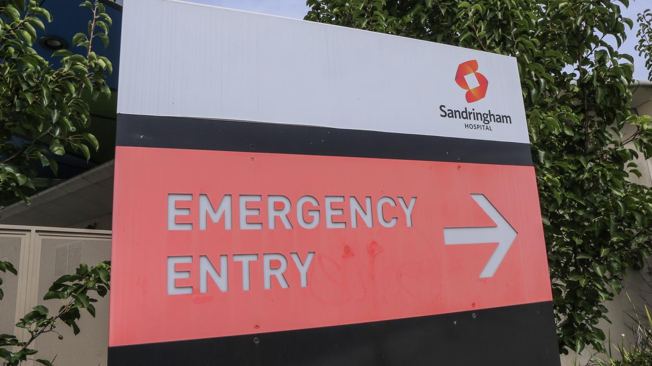 Matthew Guy on Tuesday accused the state of cutting back healthcare services in Sandringham. Picture: Wayne Taylor