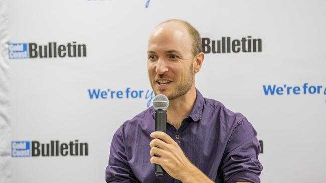 You Decided Gold Coast Bulletin Election Forums. Divisions 1, 2, and 3 held at the Gold Coast Bulletin office in Southport. Division 3 candidate, Wayne Purcell. Picture: Jerad Williams