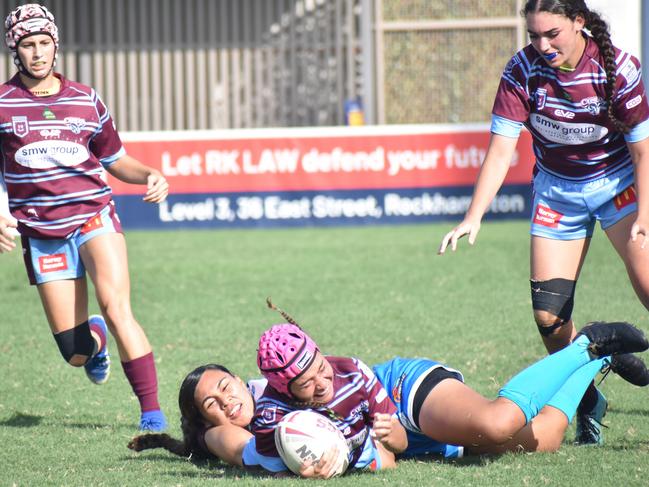 Harvey Norman under-19 women, CQ Capras versus Northern Pride, Browne Park, Rockhampton, Saturday, March 12, 2022.