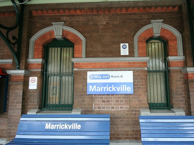 Marrickville train station