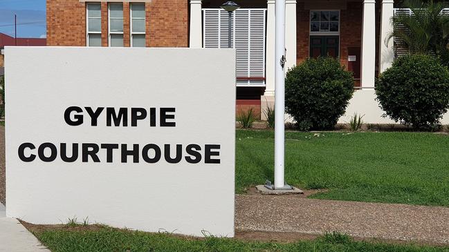 Outside Gympie Magistrates Court