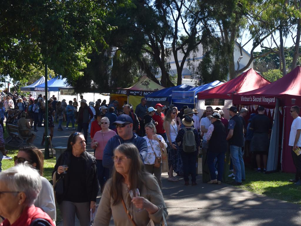 The crowds at Relish Food and Wine Festival on Saturday June 5. Photo: Stuart Fast