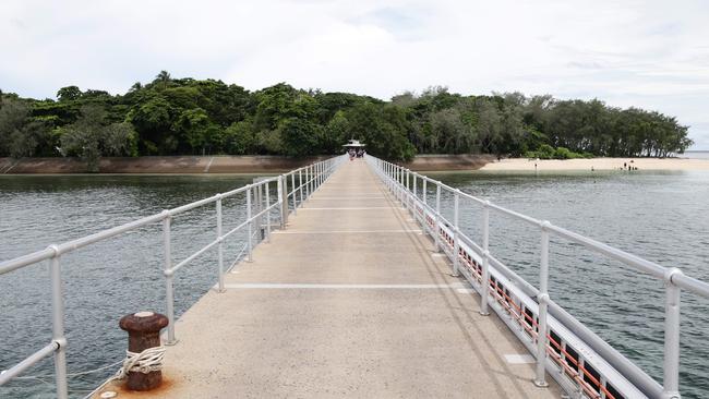 Green Island, a small island off the coast of Cairns, is situated in the Great Barrier Reef Marine Park. Picture: Brendan Radke