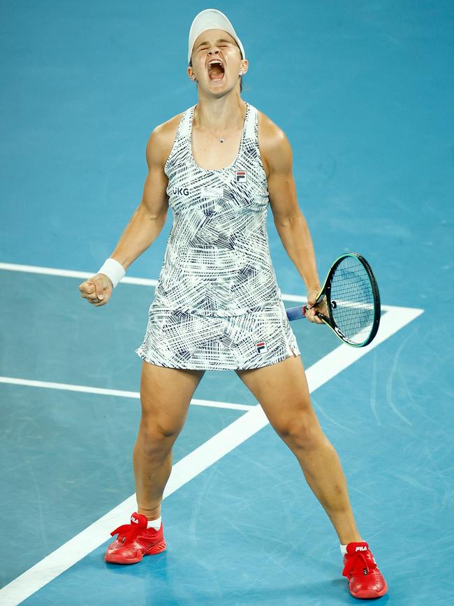 Ashleigh Barty wins the Australian Open.