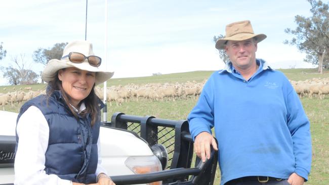 Angela and Michael Field, Benangeroo, Jugiong, NSW.