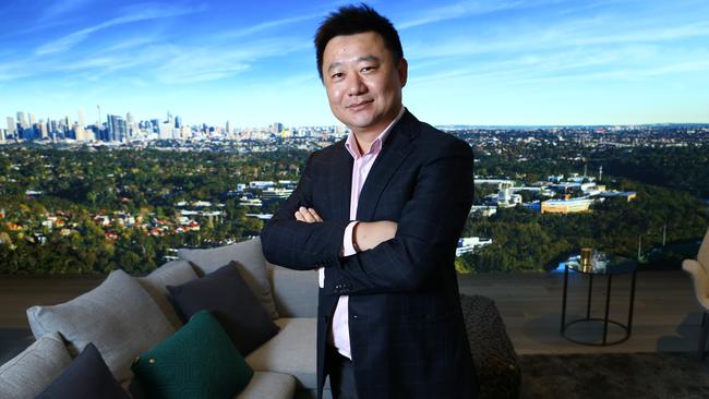 Jeff Xu, of Melbourne-based Chinese property developer Golden Age. Pic: Britta Campion